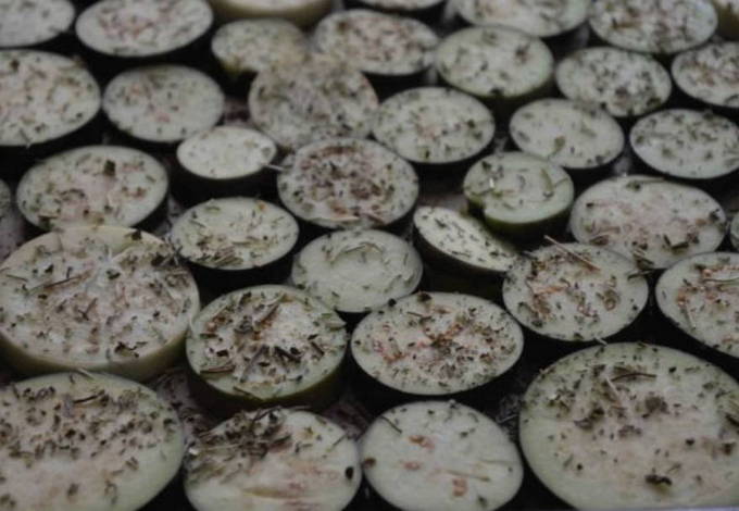 Вяленые баклажаны