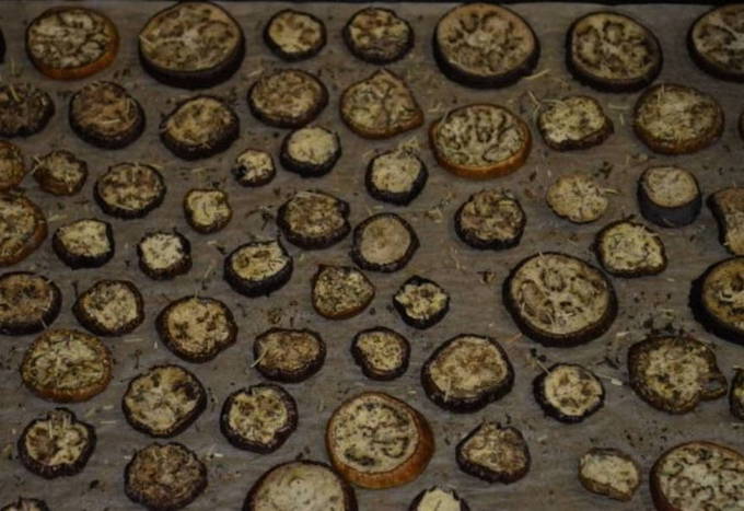 Вяленые баклажаны