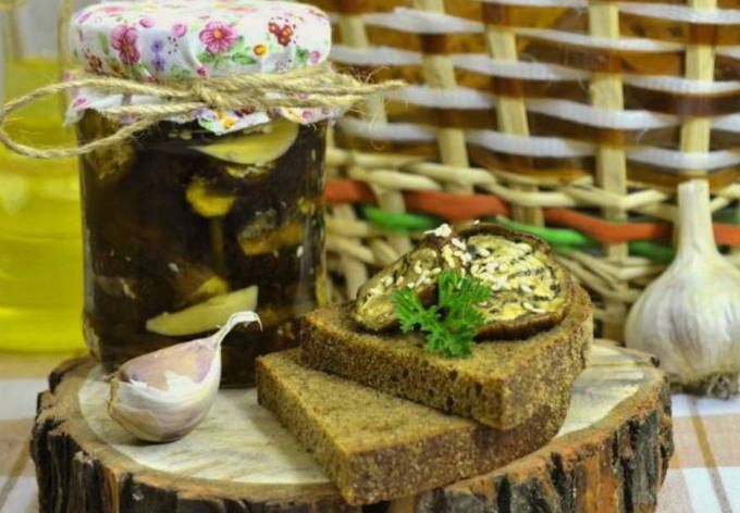 Вяленые баклажаны