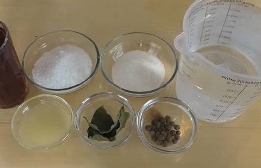 Маринад для капусты на 1 литр воды Маринад для капусты на 1 литр воды