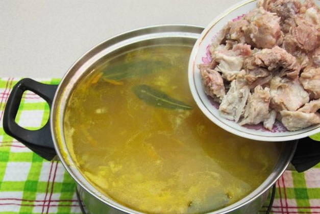 Суп из говяжьей тушенки Суп из говяжьей тушенки
