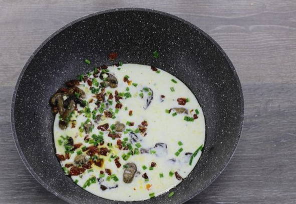 Куриная грудка с грибами в сливочном соусе Куриная грудка с грибами в сливочном соусе