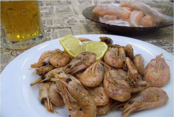 Как пожарить замороженные креветки