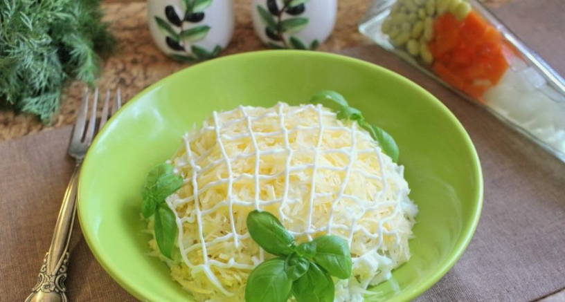 Салат «Мужские грезы» с курицей Салат «Мужские грезы» с курицей