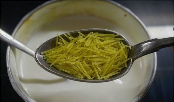 Молочная каша с вермишелью Молочная каша с вермишелью