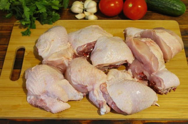 Чкмерули из курицы