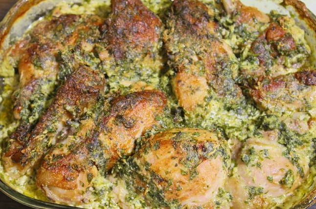 Чкмерули из курицы