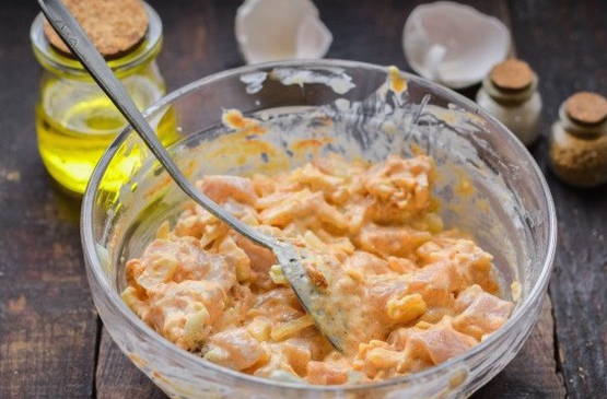 Куриные котлеты «Растрепки» Куриные котлеты «Растрепки»