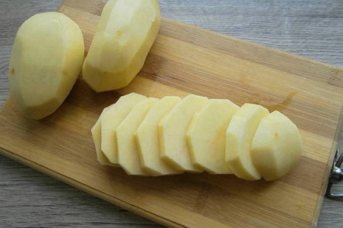 Картошка с салом Картошка с салом