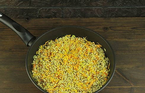 Перловка с курицей