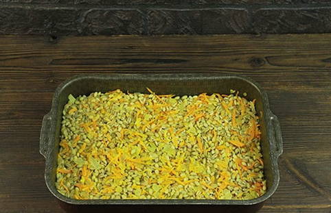 Перловка с курицей