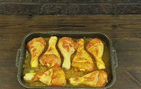 Перловка с курицей