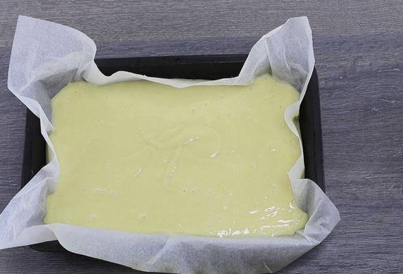 Пирог на кефире с творогом