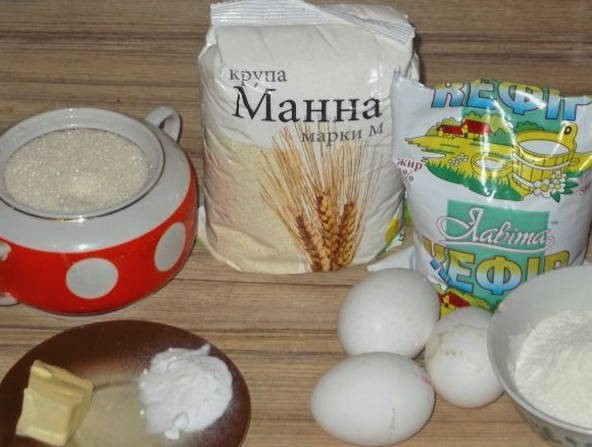 Манный пирог Манный пирог