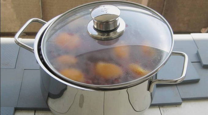 Клюквенный морс из замороженной клюквы Клюквенный морс из замороженной клюквы