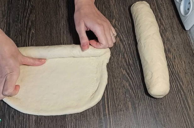 Домашний батон в духовке