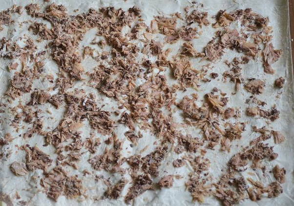 Лаваш с тунцом