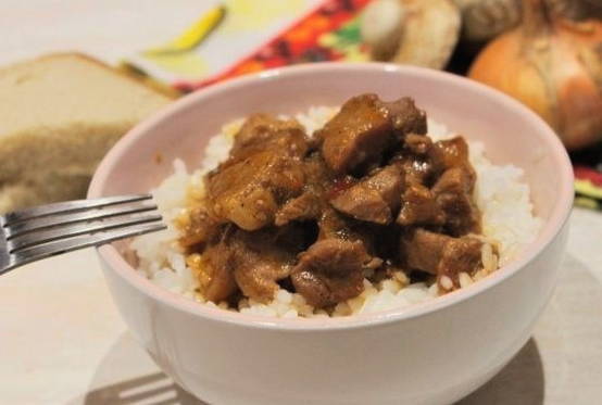 Мясная подлива из свинины