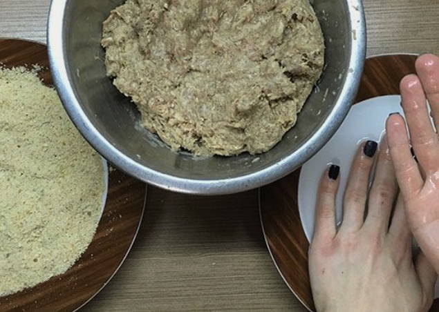 Котлеты в панировке