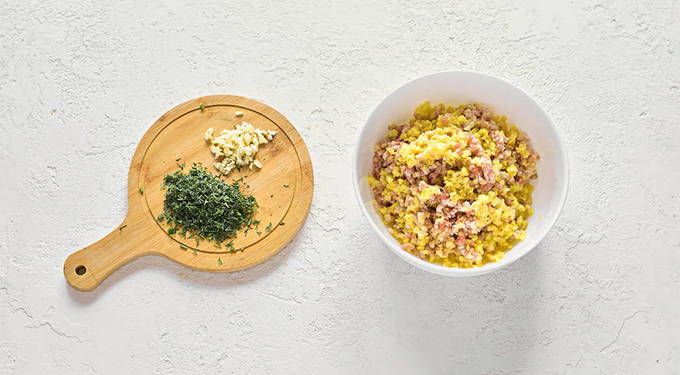 Пельмени с картошкой