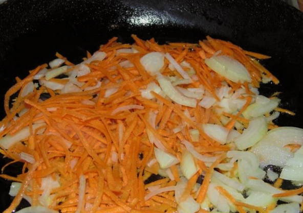 Макароны с шампиньонами
