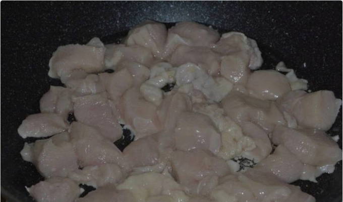 Паста с куриной грудкой Паста с куриной грудкой