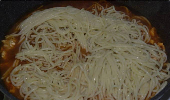 Паста с куриной грудкой Паста с куриной грудкой