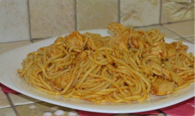 Паста с куриной грудкой Паста с куриной грудкой