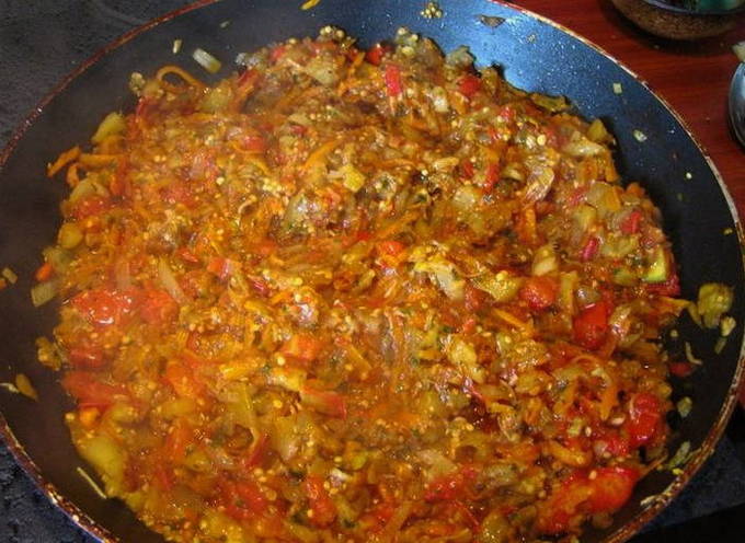 Лодочки из баклажанов в духовке