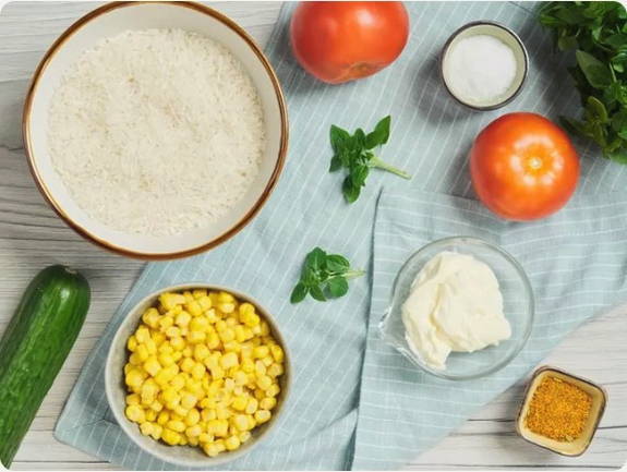 Рис с кукурузой Рис с кукурузой