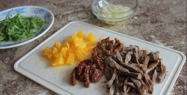 Салат с уткой Салат с уткой