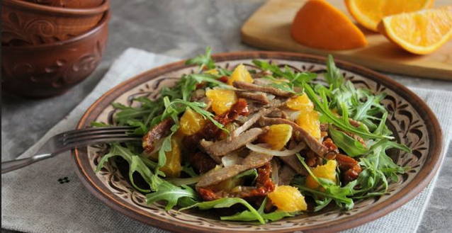 Салат с уткой Салат с уткой