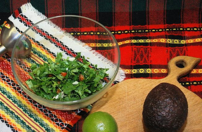 Паста с авокадо