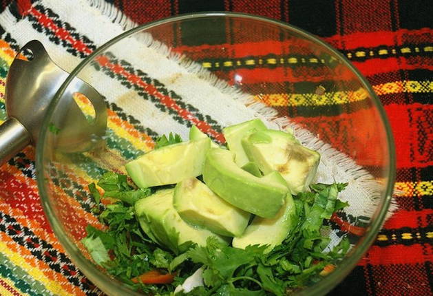 Паста с авокадо