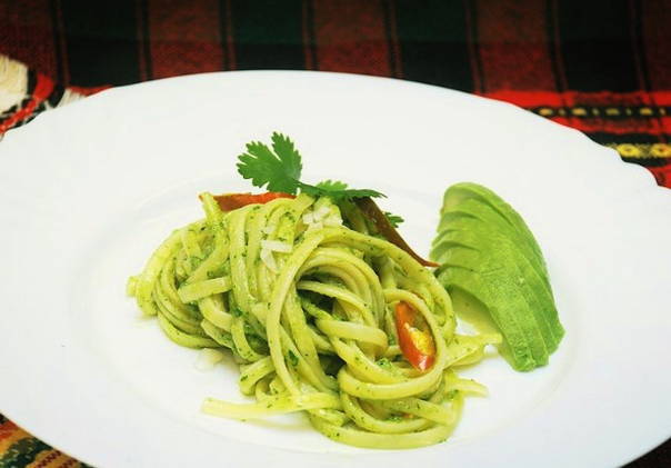 Паста с авокадо