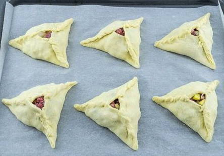 Эчпочмак с мясом и картошкой