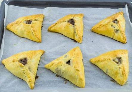 Эчпочмак с мясом и картошкой