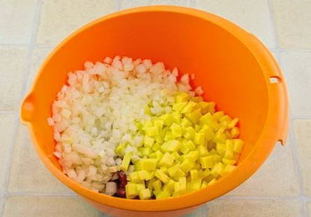 Эчпочмак с мясом и картошкой