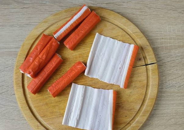 Жареные крабовые палочки Жареные крабовые палочки