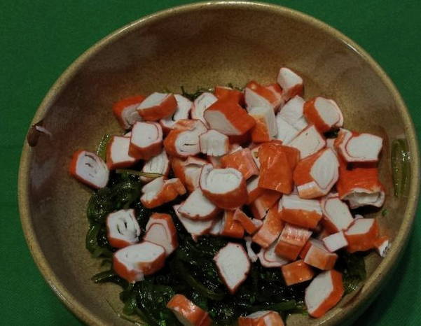 Салат с чукой