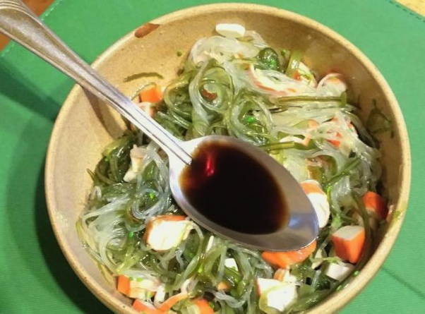 Салат с чукой