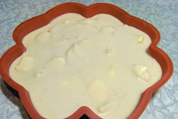 Заливная шарлотка Заливная шарлотка