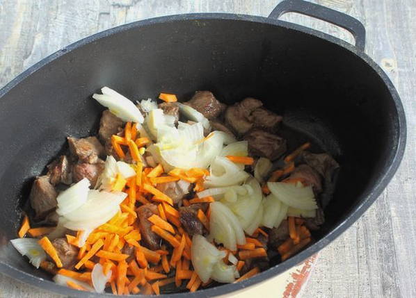 Рис с овощами с мясом Рис с овощами с мясом