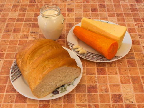 Морковь с сыром, чесноком и майонезом Морковь с сыром, чесноком и майонезом