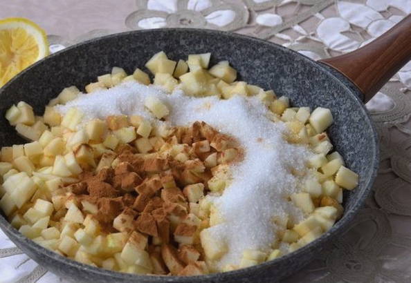 Итальянский пирог с яблоками Итальянский пирог с яблоками