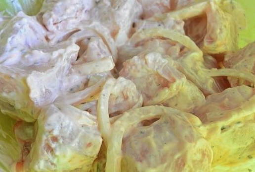 Шашлычки из куриной грудки на шпажках в духовке Шашлычки из куриной грудки на шпажках в духовке