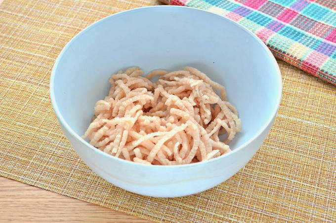 Пельмени с курицей