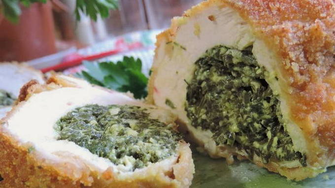 Фаршированная куриная грудка Фаршированная куриная грудка