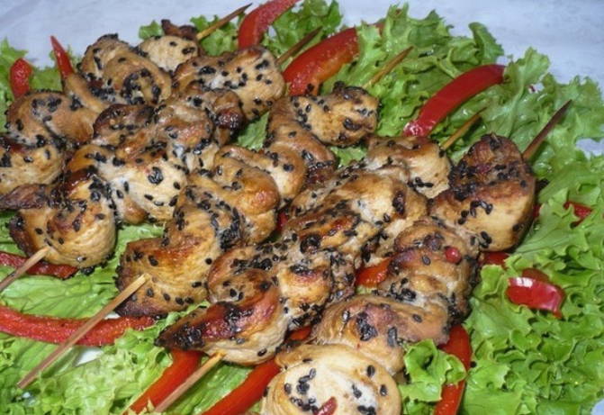 Брошет из курицы - рецепт приготовления с пошаговыми фото