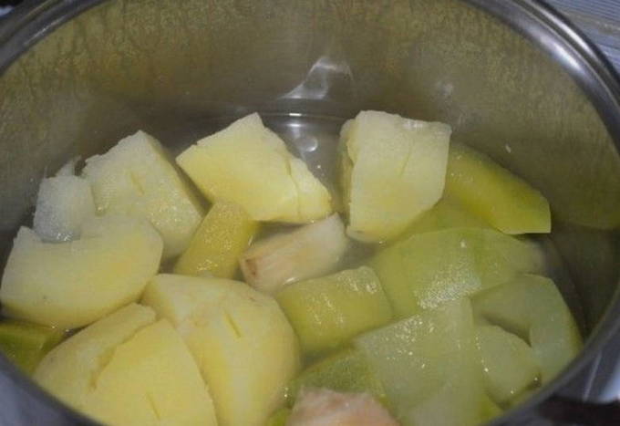 Картофельное пюре с курицей